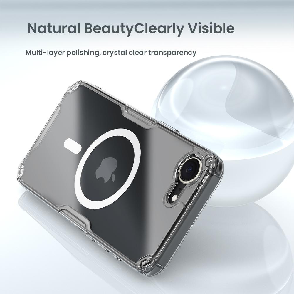 NILLKIN For Nillkin for iPhone 16e Phone Case Nature TPU Pro Magnetic Back Cover Slim Silicone Case