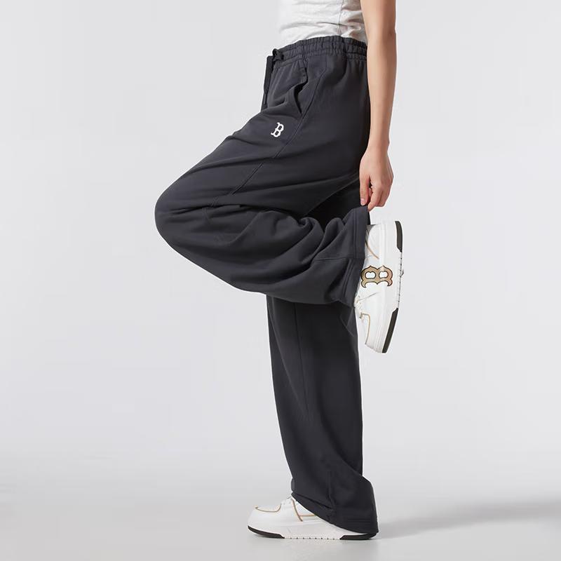 New MLB Boston Red Sox Casual Pants Unisex Charcoal Gray 3APTB0451-43CGS