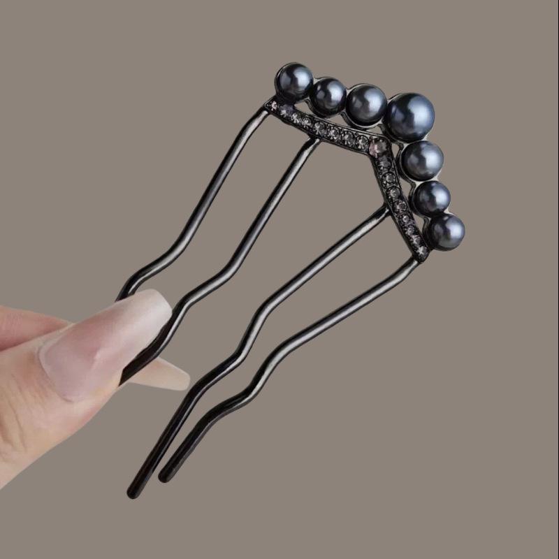 Elegant U-shaped Tassel Hairpin: Versatile Ancient Style Accessory for Updos
