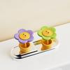 Flower Shape Toilet Button Pushers Top Push Button Flush Assist Tool Public Restroom