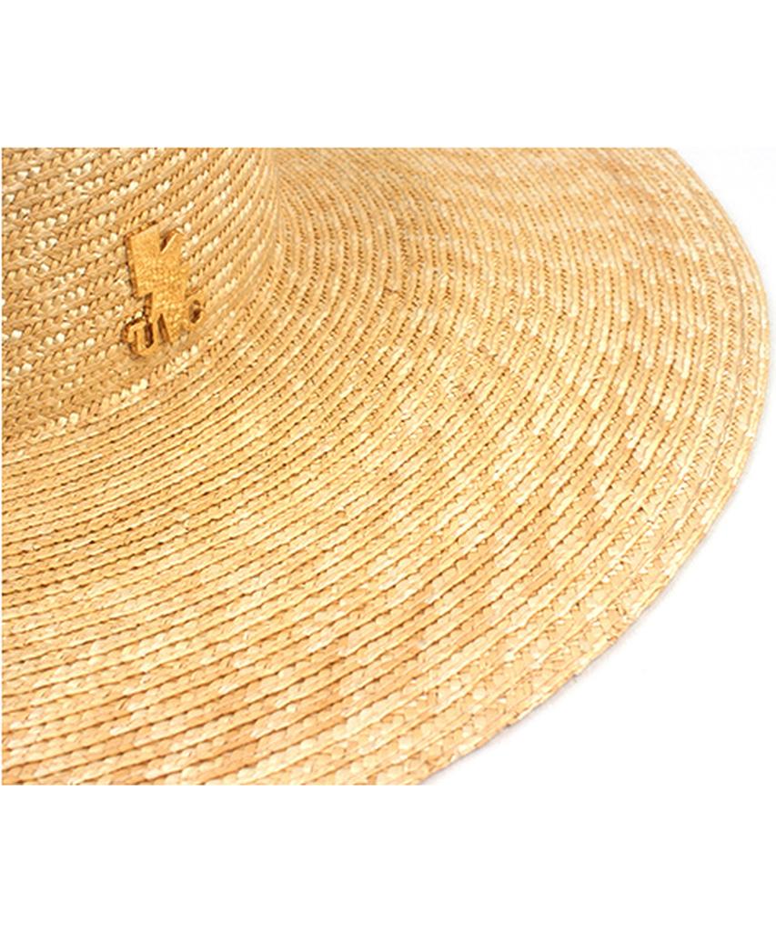 Yunibeosyeolkemiseuteuli Kangkang Simple Long Panama Hat Summer Hat