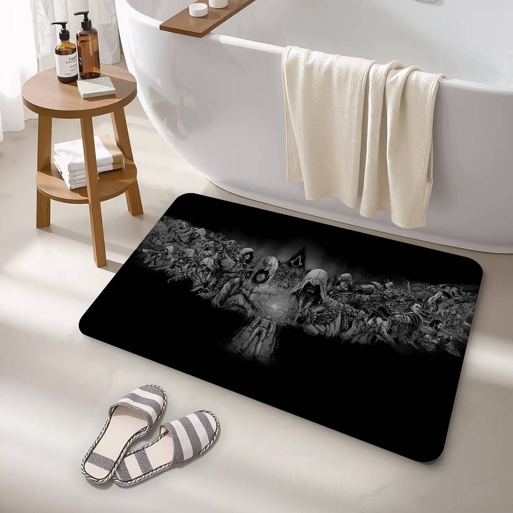 Hra Assassin's Creed Podložka na podlahu Ins Styl Měkká Podlahová podložka do ložnice Domácí Podložka do prádelny Protiskluzové Domácí koberce