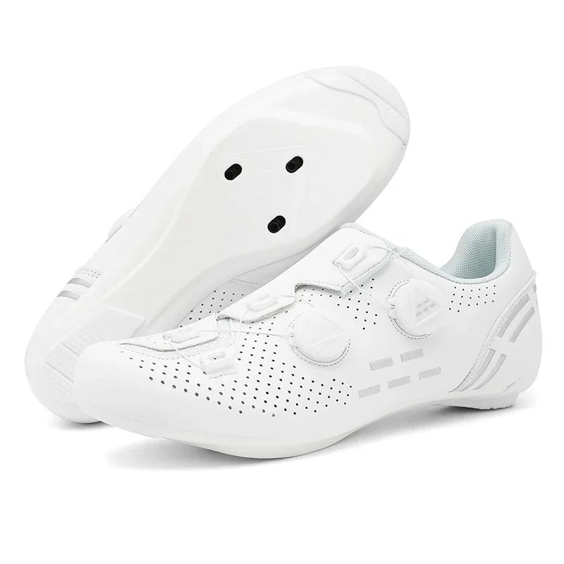 

Мужские шоссейные велосипедные туфли плоские шипы туфли женские белые скоростные велосипедные кроссовки самоблокирующиеся нескользящие горные велосипедные туфли 48