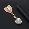 Lancardo Nurse Watch Heart Nurse Clock Waterproof Clip Watch Analog Pocket Watch Cute Rose Gold Nurse Perfect Gift for Nursing Day Women's