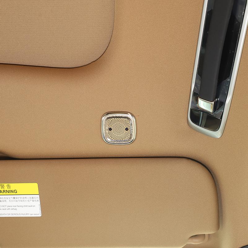 For Land Rover Range Rover Sports Vogue L460 -2025 Stainless Steel Car Roof Horn Speaker Cover Trim Sticker Car Accessories