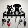 Cute Animal Wall Hooks Metal Key Holder Entryway Organizer