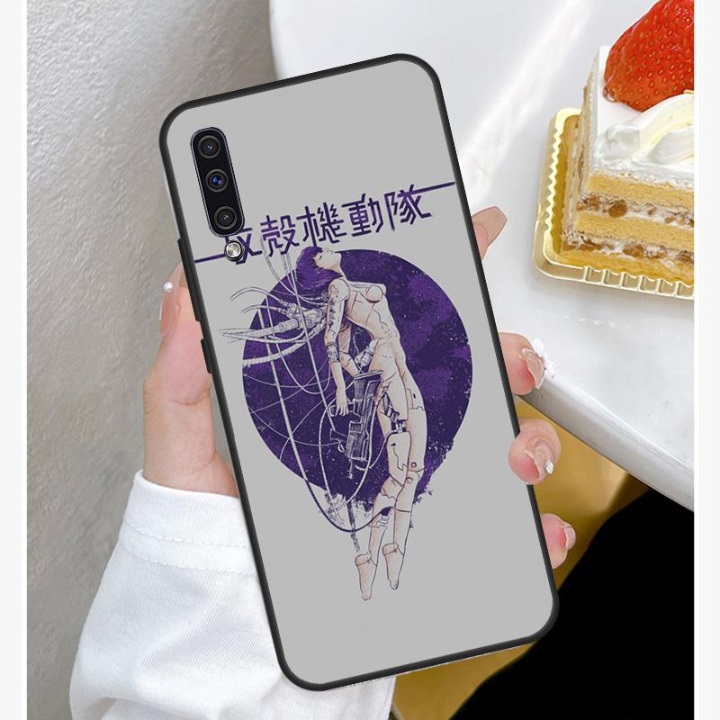 Ghost In The Shell Anime Soft Silicone Case For Samsung A52S A12 A22 A32 A42 A52 A72 A31 A51 A71 A50 A70 A20e A21S