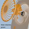 Portable Small Fan, Rechargeable Ultra-thin Silent Operation, with 3 Gear Wind Speed Desktop Fan, for Office Study Dormitory Outdoors