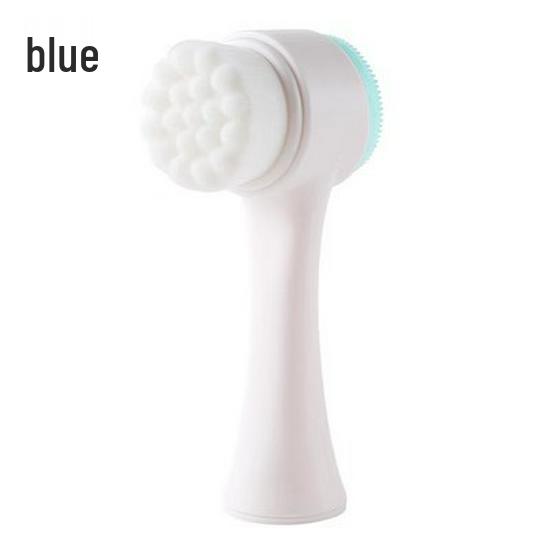 Softer Silicone Face Cleansing and Massage Brush - Dual-Sided for Deep Clean and Blackhead Removal