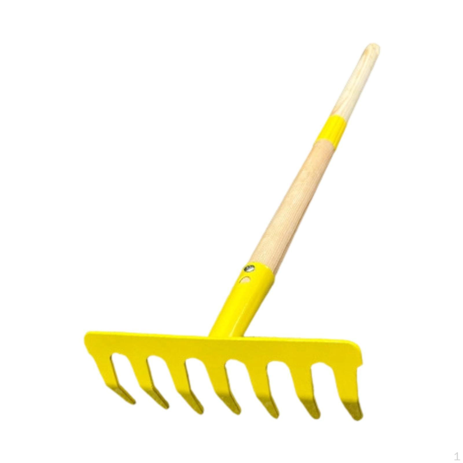 

Детский набор садовых инструментов со стальной ручкой для использования на открытом воздухе и пляжных развлечений Nail rake