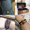 Pure Cowhide Rope Diy Jewelry Accessories, Black, Brown, Natural Round Cowhide Rope, Real Cowhide