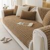 Thicken Plush Sofa Cover Warm Super Soft Sofa Mat Towel Luxury Non-slip Universal Sofa Slipcovers Couch Cushion Home Decor