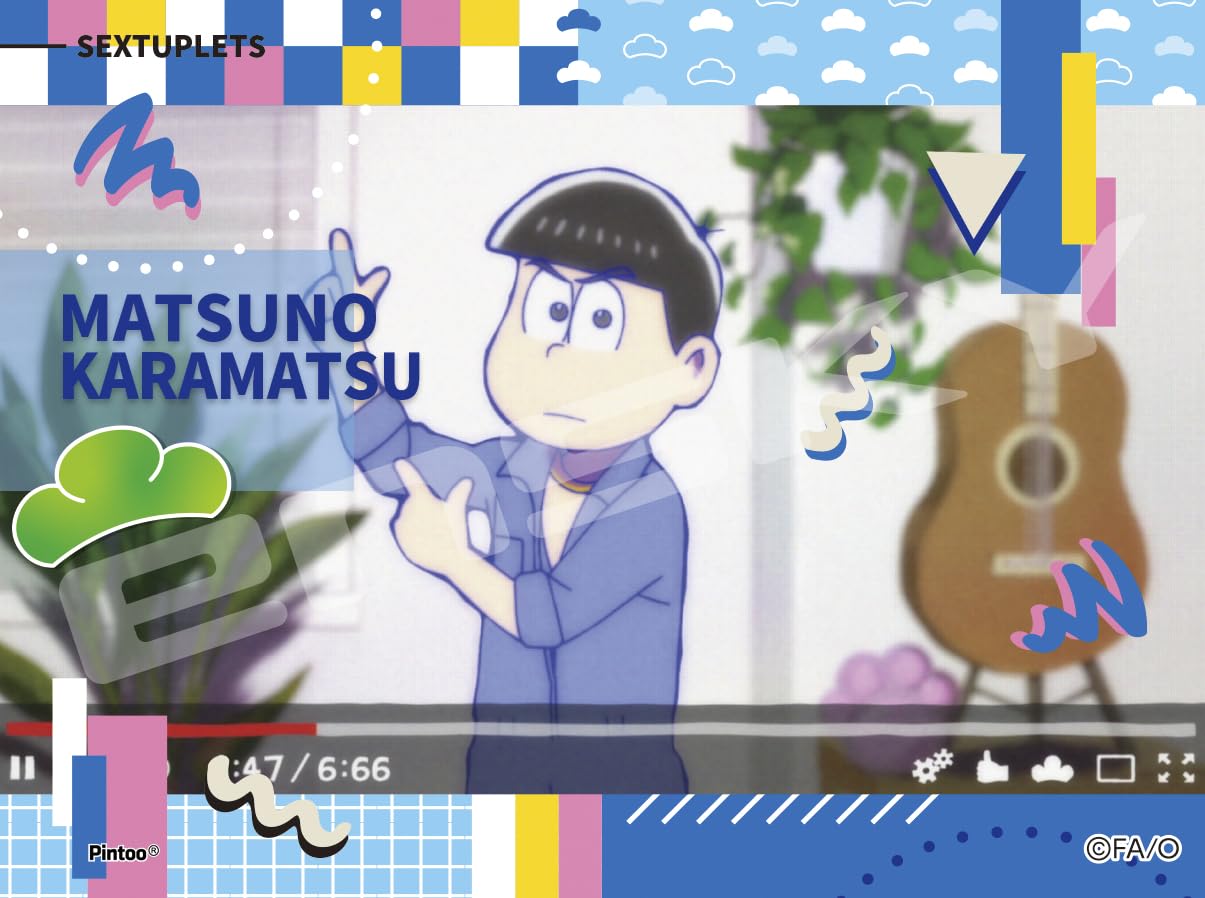 ENSKY Коврик для пазлов Мацуно и Пазл Osomatsu-san из 150 деталей, Карамацу, (МА-72)