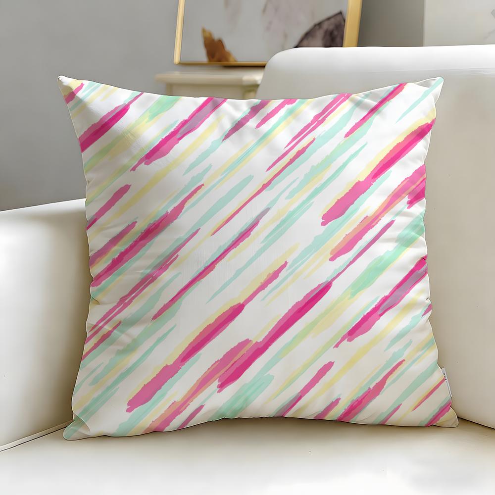 Constellation Pattern Cushion Cover Soft EasyWash Pillow Case Versatile for Couch Bed Travel and Office