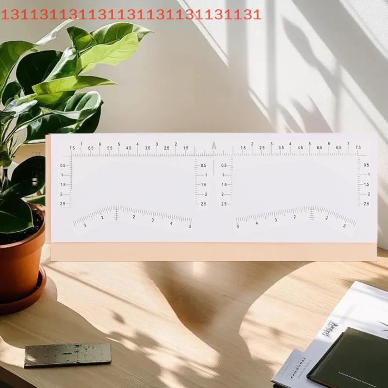 Adhesive, Microblading, Tattoo, Eyebrow Measurement Tools for Permanent Makeup Supply Disposable Eyebrow Ruler Sticker