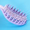 Plastic Hairdressing Comb 2 in  1 Openwork Comb High Quality Massage Comb  Wash Hair