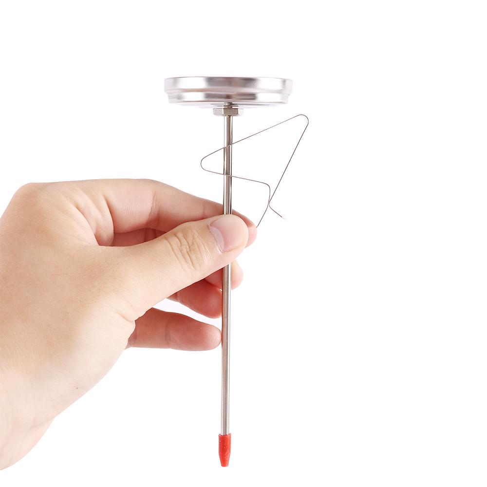 Deep Frying Turkey BBQ Stainless Steel Stem Temperature Gauge Food Thermometer With Instant Read
