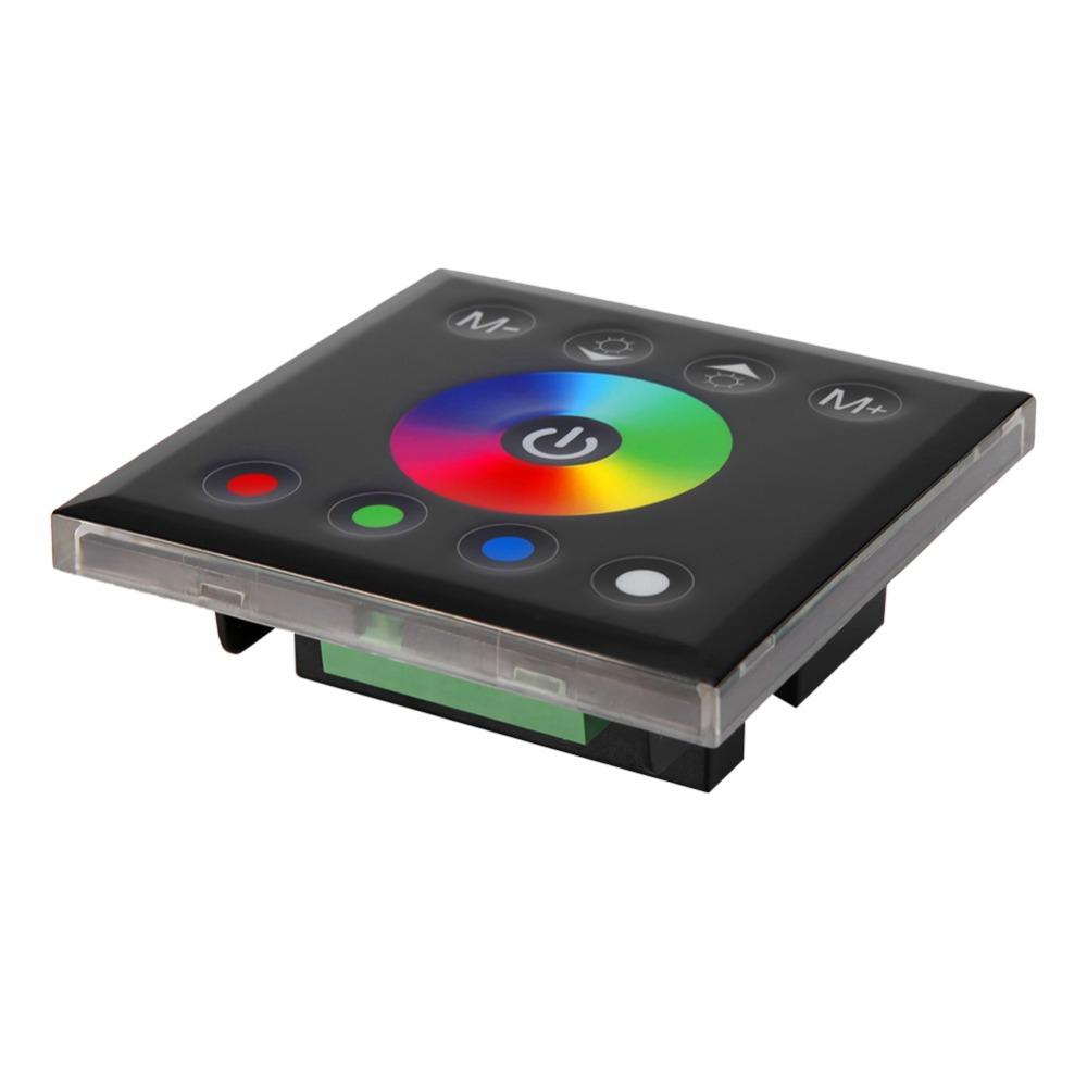 Capacitive Touch LED Touch Panel Controller Touch Panel Dimmer  Wall Mounted Installation