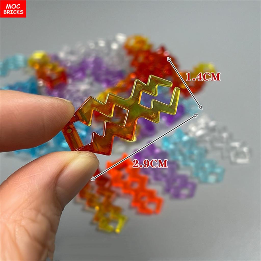 MOC Bricks Magic lightning 59233 Energy Power Action Figure Accessories 27393 Building Blocks Toys Kids Gifts