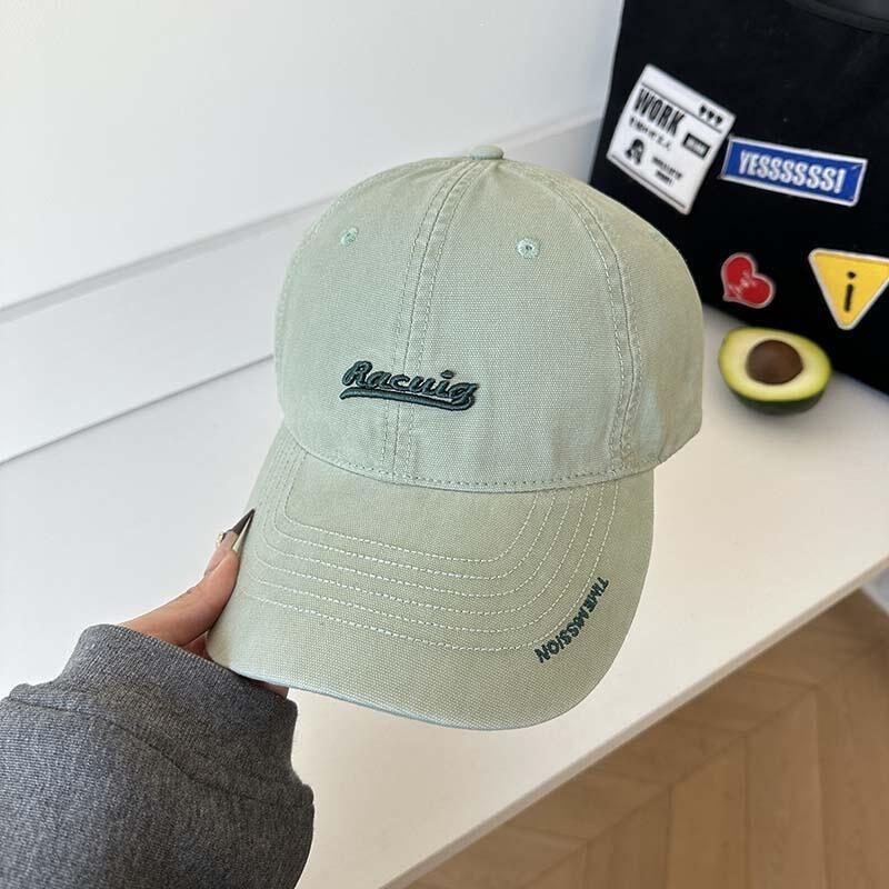 The Version Is Super Good, Korean Casual Baseball Cap Ins Letter Embroidered Peaked Cap Shows The Face, Small Visor For Men And Women