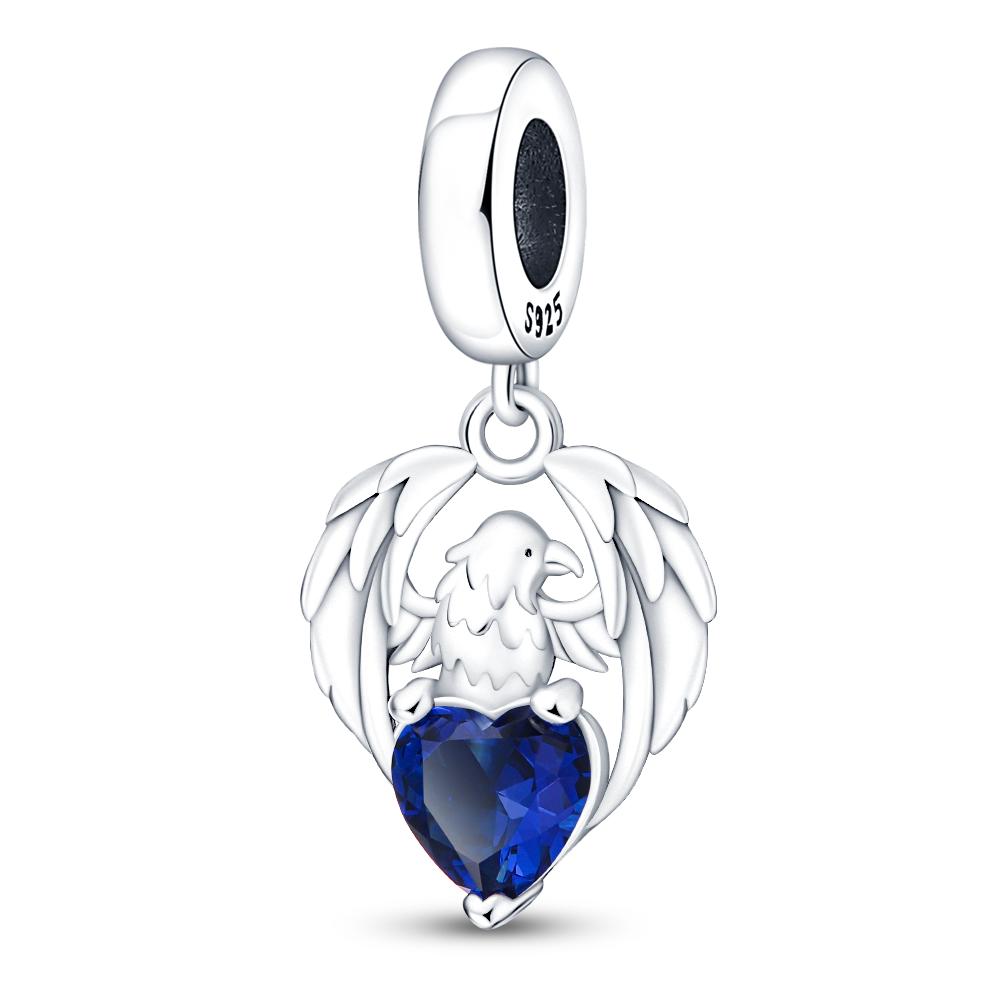 Kupfer Blaumond Glühwürmchen Dekorativer Anhänger Charm Kompatibel Mit Original Armband Armband Charm Perlenkette Diy Damen Schmuckstück