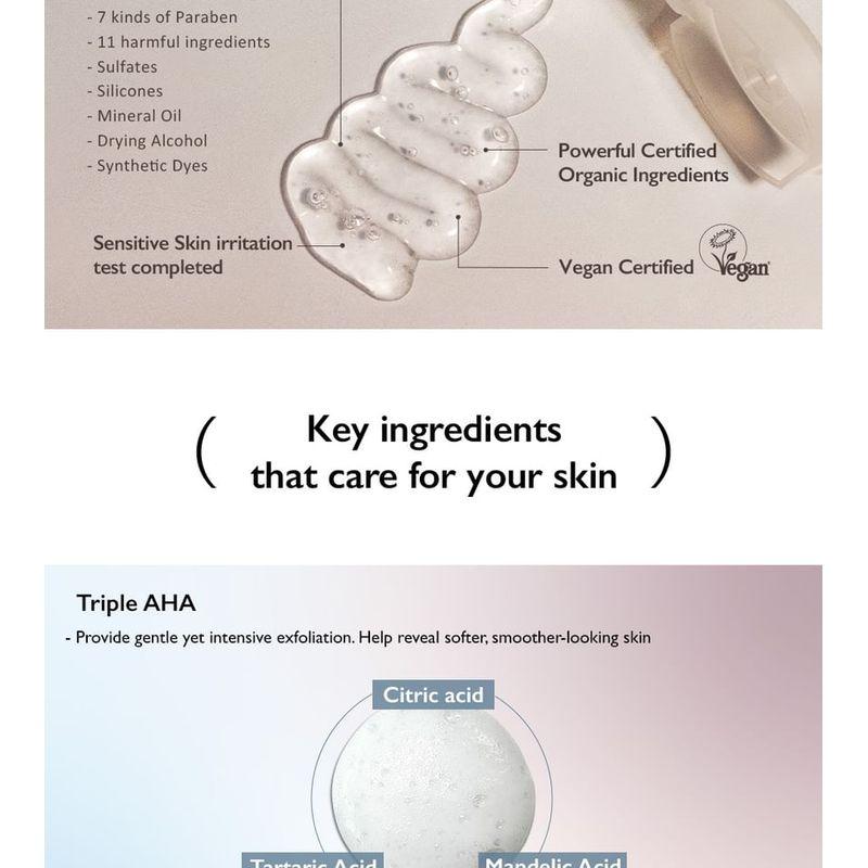 HARUHARU WONDER Black Rice Triple AHA Gentle Cleansing Gel