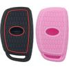 Silicone Rubber Key Fob Cover Compatible with 2016-2021 Hyundai Elantra Elantra GT Ioniq Sonata Tucson (not for Keys with Eject/flip/fold Buttons) (4