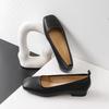 Simple square head single shoes spring new light super soft grandma shoes new Chinese shoes Doudou shoes