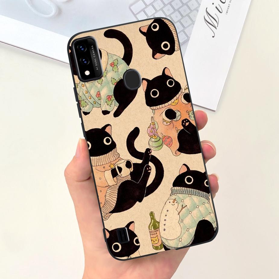 For ZTE Blade A51 Case BladeA71 Cute Fashion Cartoon Cover Soft Silicone Phone Case For ZTE Blade A71 A7030 BladeA51 Funda Coque