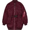 Куртка Женская Alpha Industries MA-1 Coat Bomber (258011-608) Красный