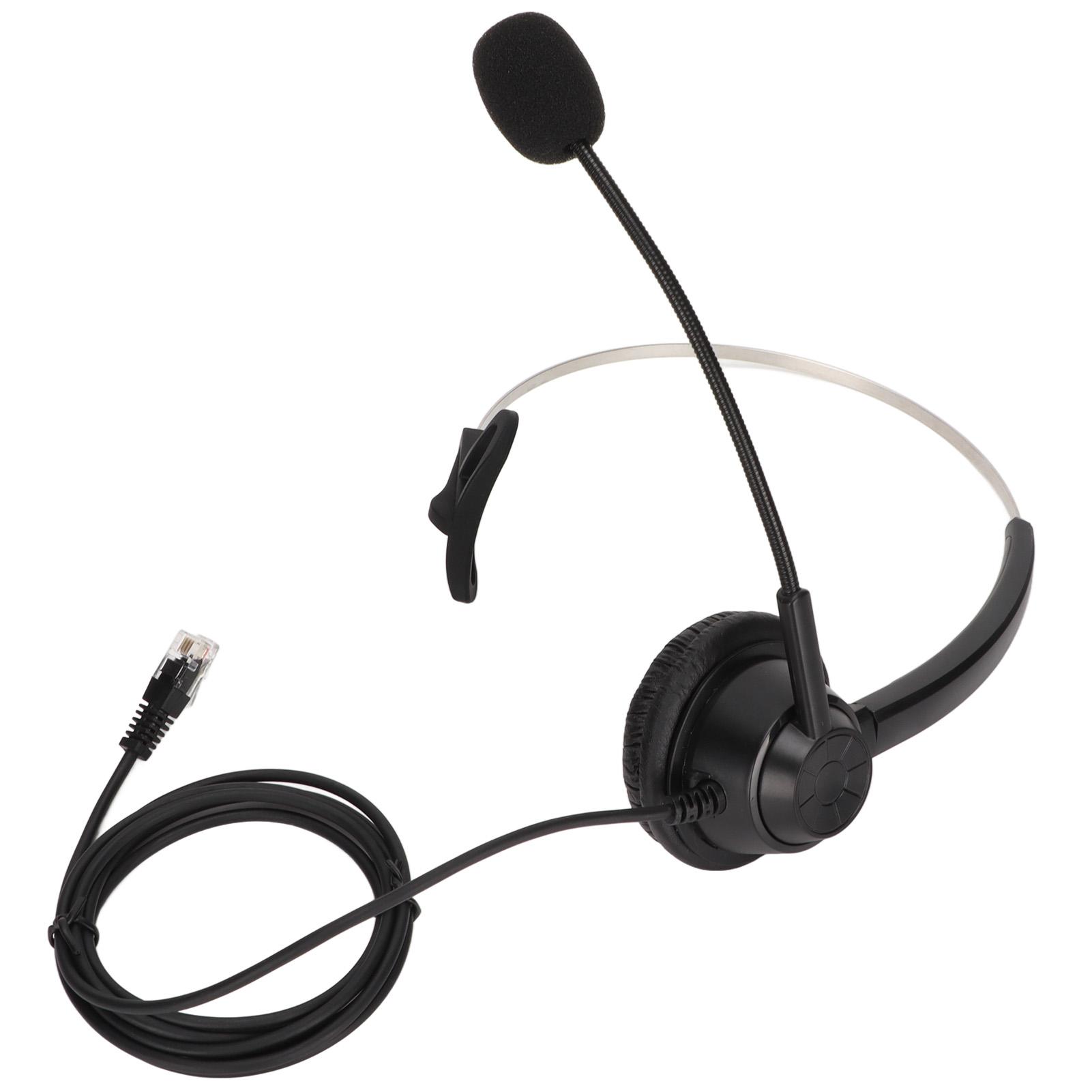 

H360‑RJ9‑U900 RJ9 гарнитура для бизнеса гарнитура Hands Free проводная монофоническая гарнитура с микрофоном для телефона