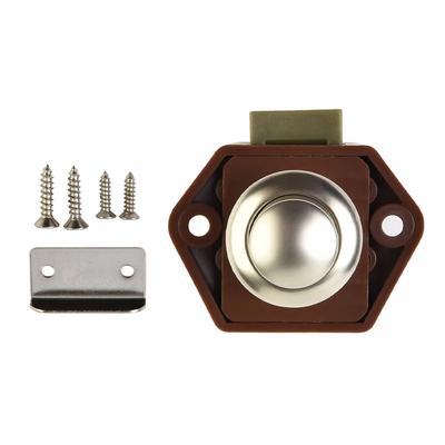20mm Camper Push Lock Caravan RV Boat Drawer Button Locks Door Lock Home Cabinet Drawer Latch Furniture Hardware