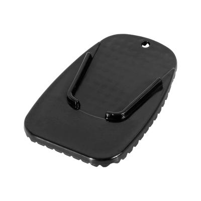 F FIERCE CYCLE Motorrad Ständerunterlage Stützplatte Unterlage Seitenständer Verlängerungspad 4,5 x 4,3 cm Schwarz