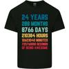 24th Birthday 24 Year Old Unisexs Light Cotton TShirt