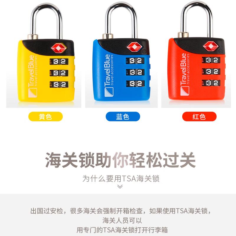 

TRAVEL BLUE TSA Luggage Combination Lock 029