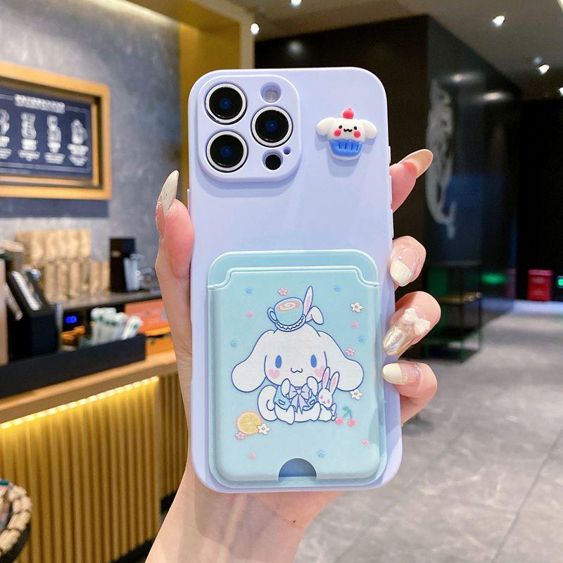Japan and South Korea card case is suitable for Honor 300 Kulomie mobile phone case, Huawei Mate70 Yugui dog card bag X6B.