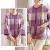 2pcs Fall Winter Women's Knitted Tops Set Plus Size Knitted Cardigan Pullover Sweater Two-Piece Set Open-front Cardigan Jacket Knitted Sweater Outfits
