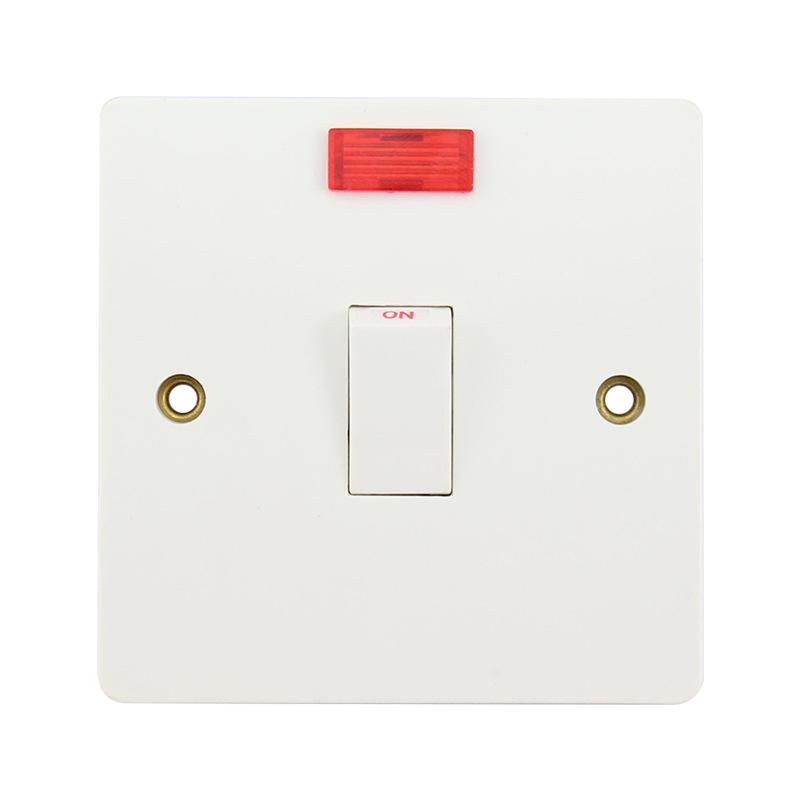 Bakelite Wall Socket with Switch - UK 13A Type 146 Standard