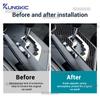 For Toyota RAV4 2013 2014 2015 Real Soft Carbon Fiber Sticker LHD Car Center Gear Shift Panel Trim Interior Accessories