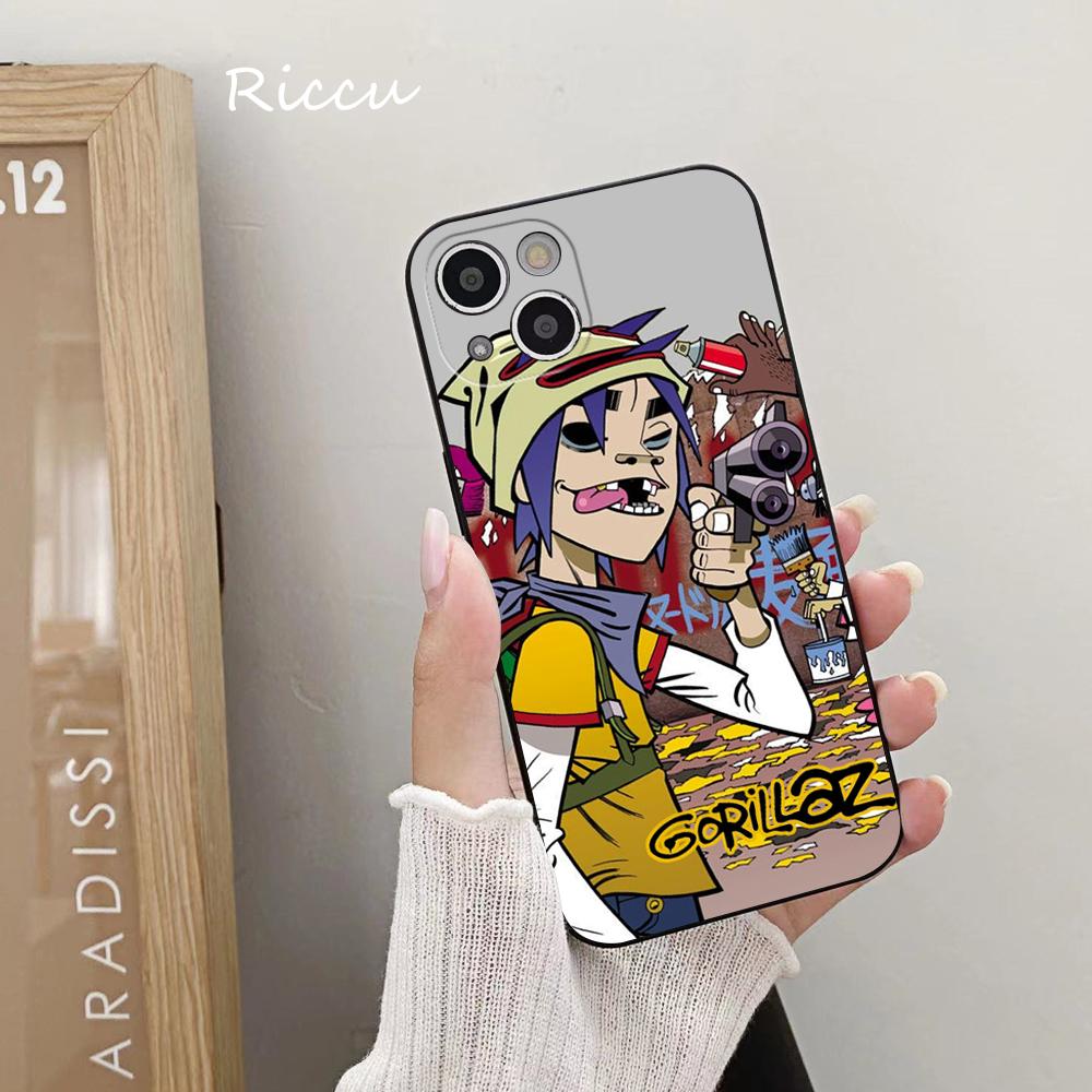Gorillaz The Now Now Animal Phone Case For IPhone 17 air 17pro 16pro 15pro 14promax 12 Pro 15Plus 13promax Covers Silicone cases