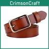 Leather Color Solid Womens Fashion Waist Belt Square Buckle Casual Everyday Use