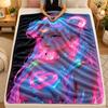 Flannel BlanketSailor Moon Warm Soft Throw Blanket for Indoor Sofa Bed Living Room Use