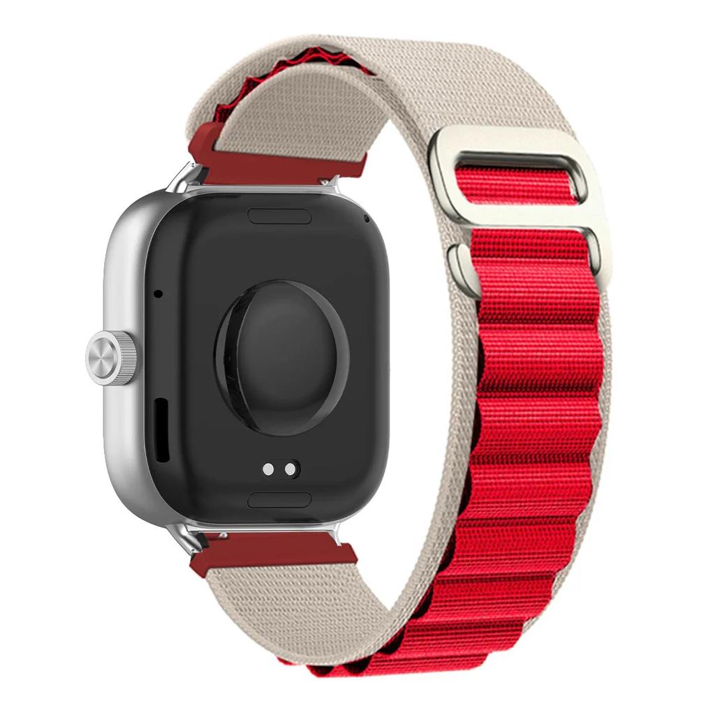 Alpine Nylon Loop Strap for Xiaomi Redmi Watch 4/5 Adjustable Elastic Bracelet Watchband For Mi Band 8 Pro/9 Pro Accessories