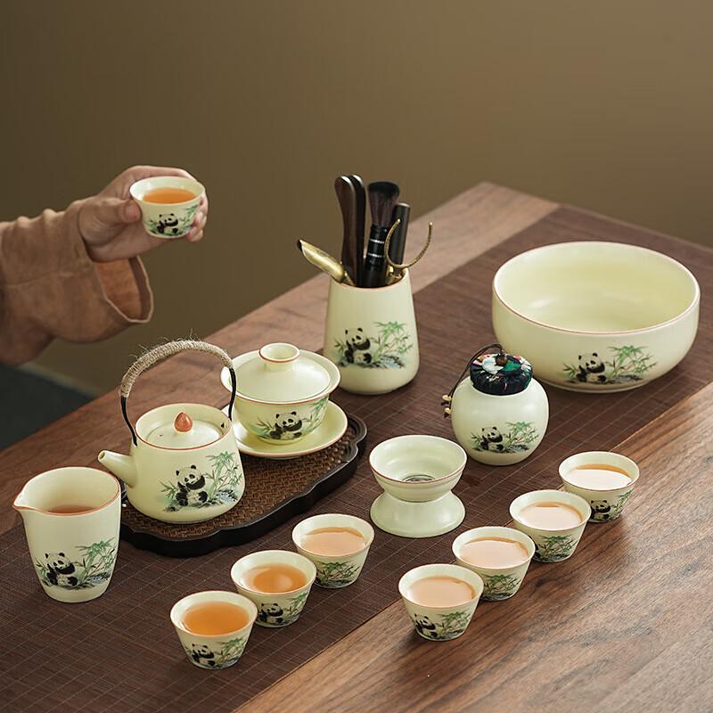 Panda Kung Fu Tea Set