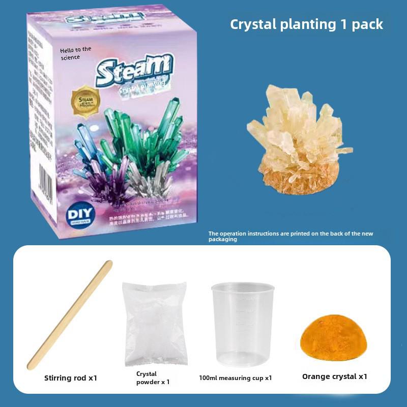 

Набор для самостоятельного выращивания кристаллов для увлекательного общения родителей и детей и химических экспериментов