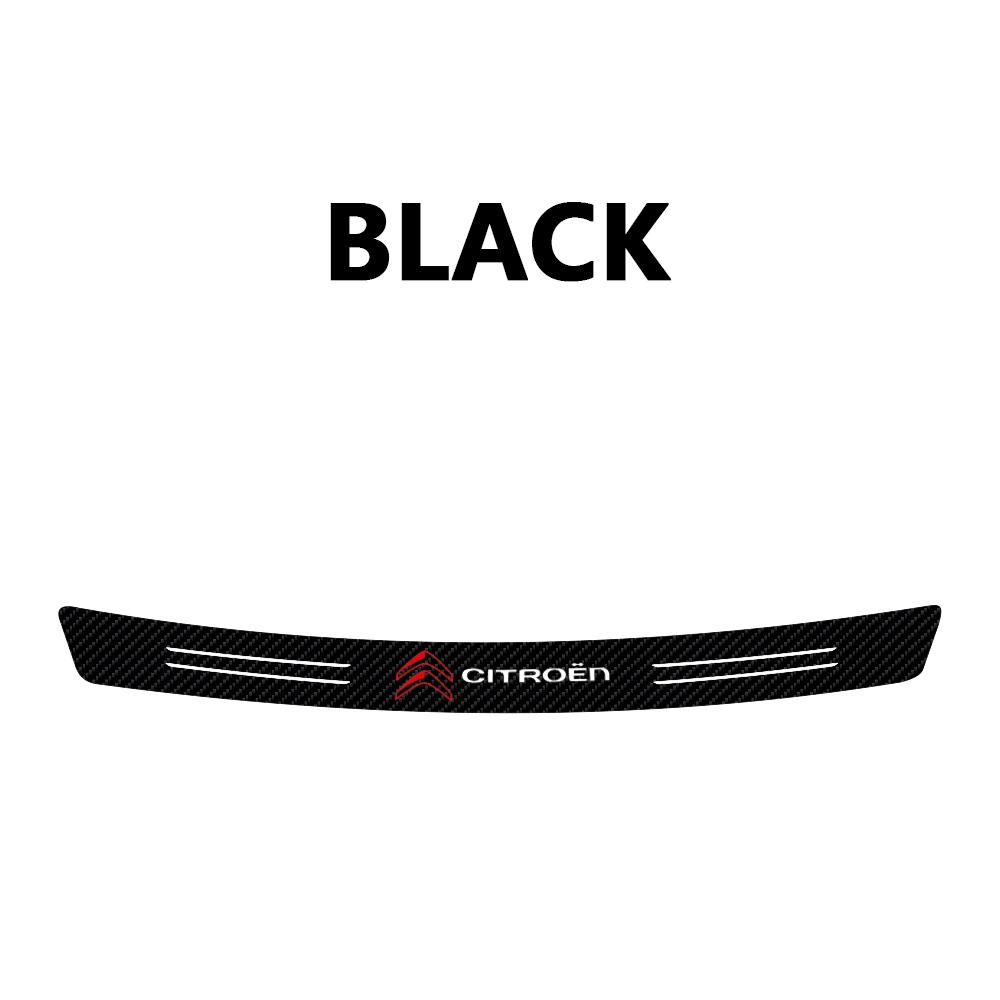 Autozubehör Kofferraum Hecklippe Karbonfaser Schutzaufkleber für Citroen C4 C3-XR C5 Aircross C6 C-quatre Picasso C-Elysee C4L C3L