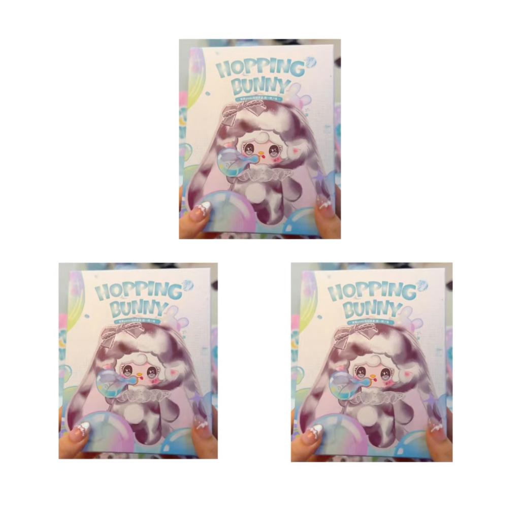 October Yooki New Arrivals Hopping Bunny Series Vinyl Plush Fashion Pendant Decoration Doll Toy Girl Gifts For Kids Adults Children's Birthday Gift
