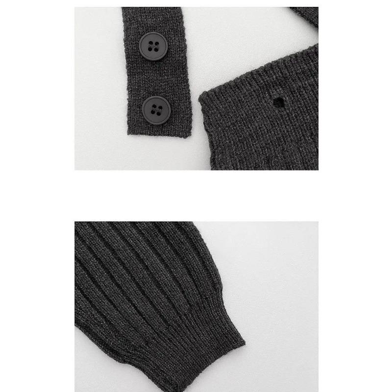 Autumn Baby Sleeveless Knit Romper Newborn Knitted Overalls Boy Girl Infant Jumpsuit Toddler Clothes