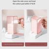 Bedroom Accessories Makeup Cotton Pads Storage Box Plastic Press Type Cotton Pad Dispenser