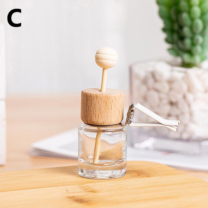 1 PC Car Air Outlet Freshener Diffuser Empty Perfume Clip Bottle Pendant Essential Oil Car Fragrance Hanging Ornament